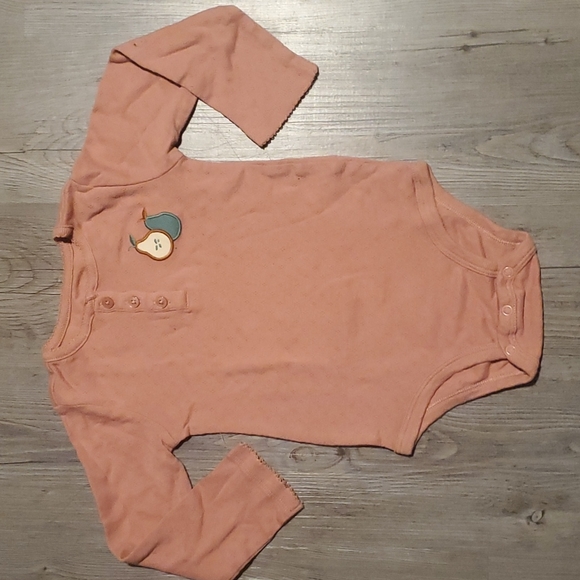 💚 Carter's | Toddler Girl Onesie Shirt and Leggings Outfit | 24M | Pears - Picture 3 of 6